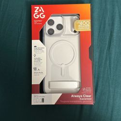 ZAGG iPhone 17 Pro Max Crystal Palace with Kickstand and Camera Button