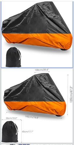 NEW  Motorcycle Cover XXXL Waterproof for Harley for Ultra Classic Davidson, Large for Street Glide for Electra for Touring FLHTCU for Road King for G