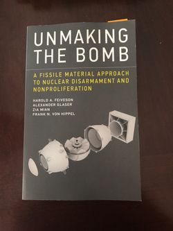 Unmaking the bomb