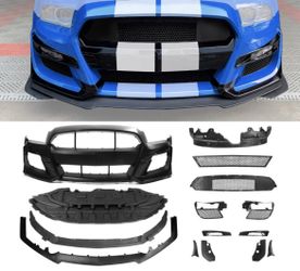 10-14 Ford Mustang  GT500-Style Front Bumper Conversion