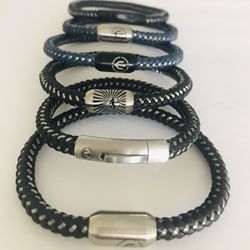 Bracelets . Leather And Rope . Clearance Collection