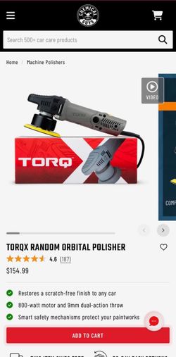 TORQX Random Orbital Polisher