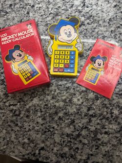 Mickey Mouse kids calculator