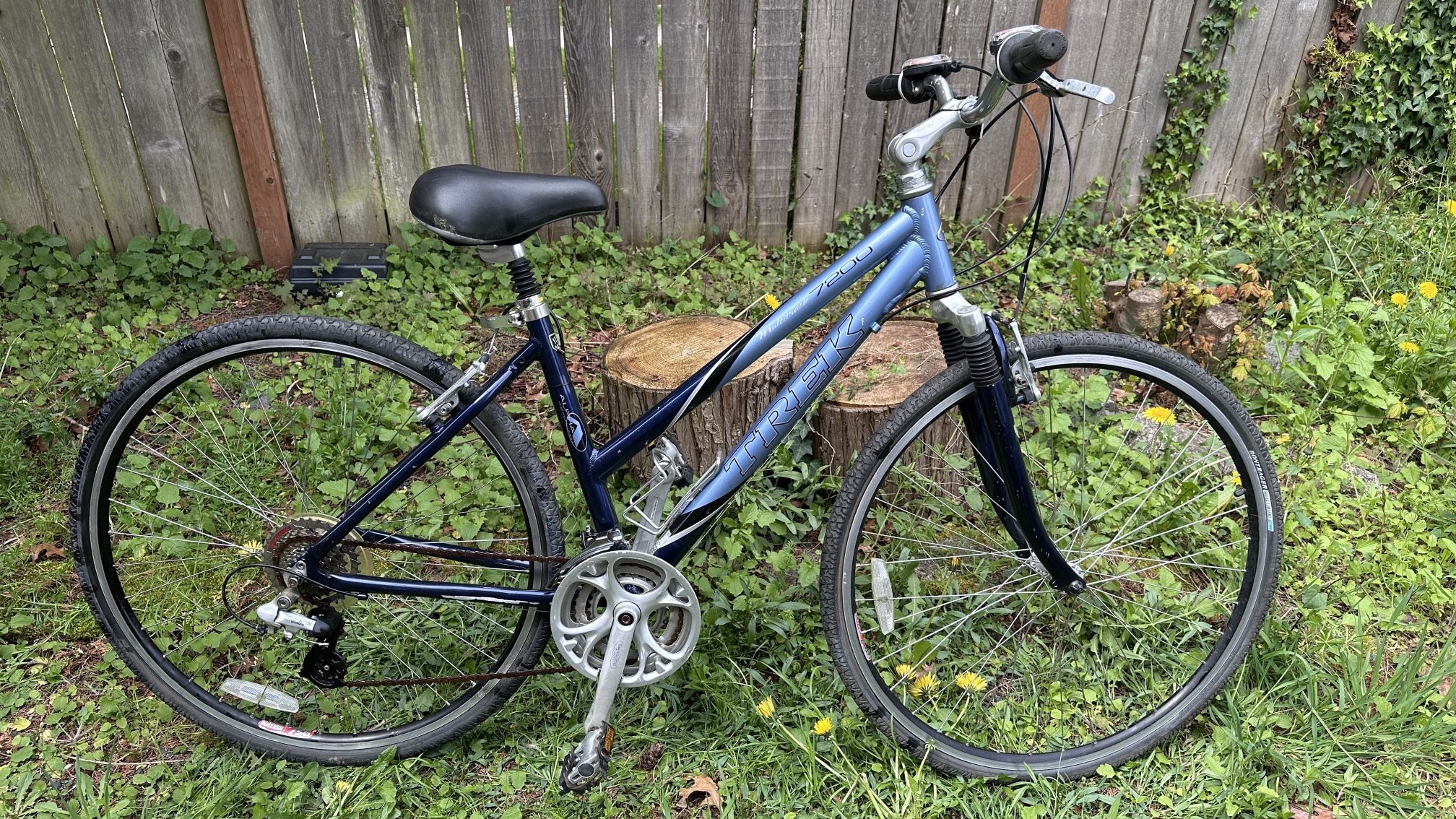 Trek 7200 MULTITRACK Cruiser Bike Womens Royal Blue 17-18" - MD Frame