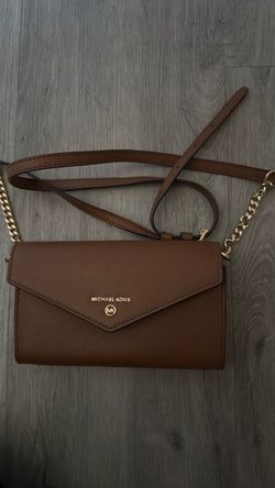 Michael Kors Brown Crossbody Wallet Bag
