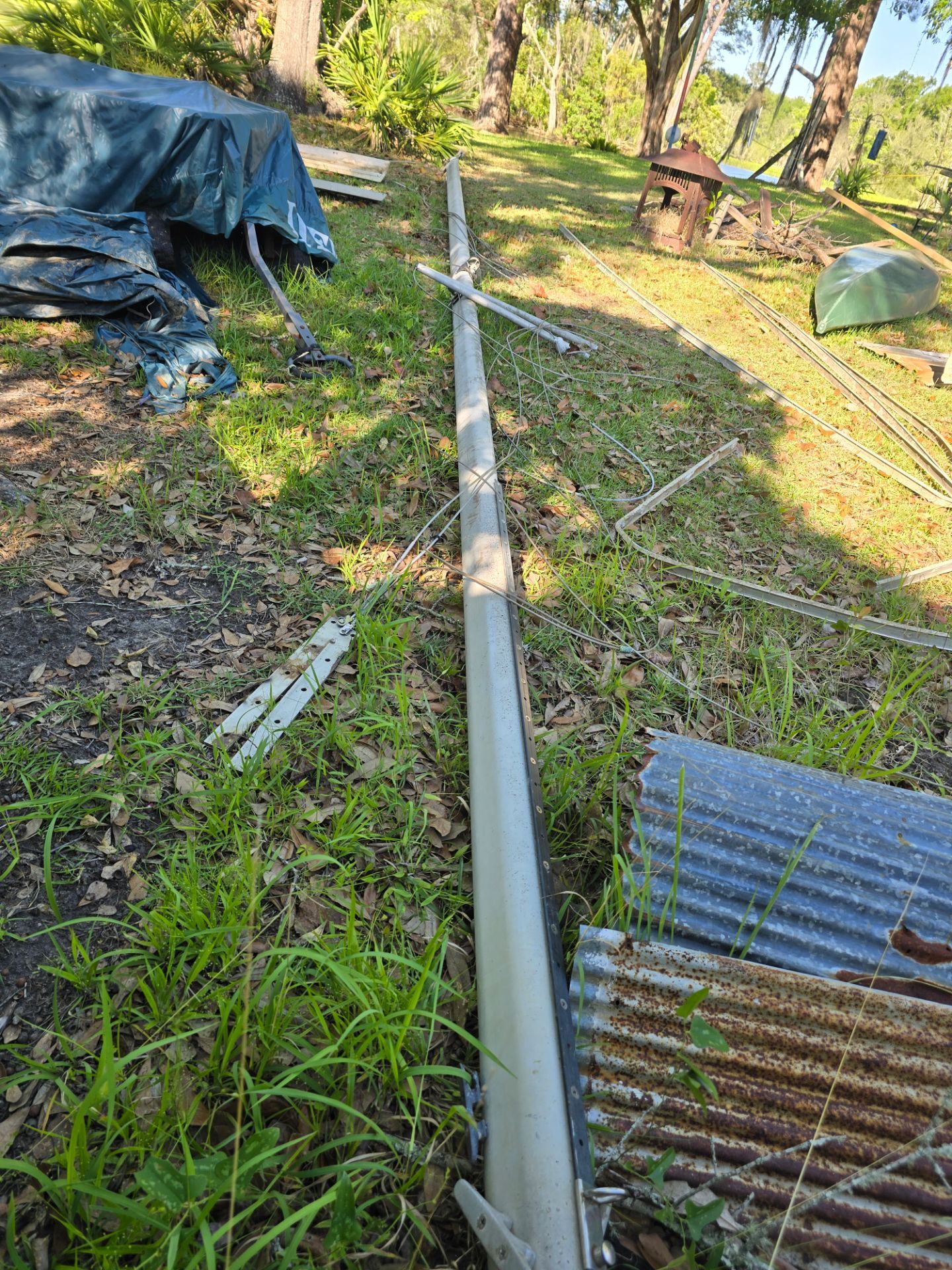 28' tall mast for Catalina C-25 sailboat