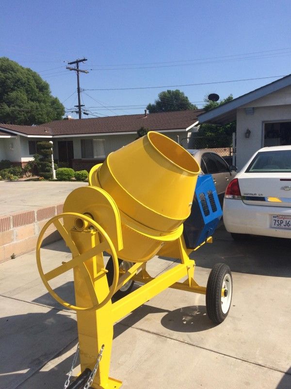 Gas Cement Mixer