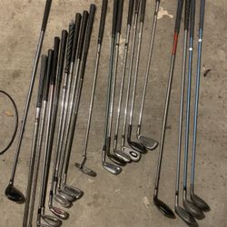 gold clubs $30 a piece