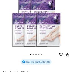 New Exfoliating Feet Mask