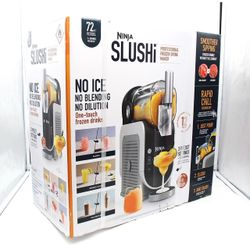 Ninja SLUSHi FS300 72 oz Frozen Drink Maker RapidChill Technology Gray NIB