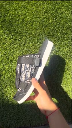 Dior Oblique Slide Sandals