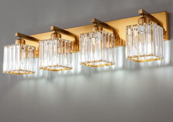 Golden Vanity Light Fixture