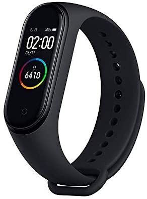 MI Band 4 Xiaomi Fitness Tracker Touchscreen Smartwatch Sport Band Bracelet Heart Rate Monitor Activity Workout 50in Waterproof Pedometer Weather