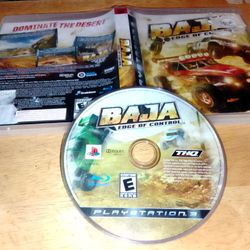 PS3 Game BAJA Edge Of Control 