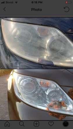 Headlight restoration
