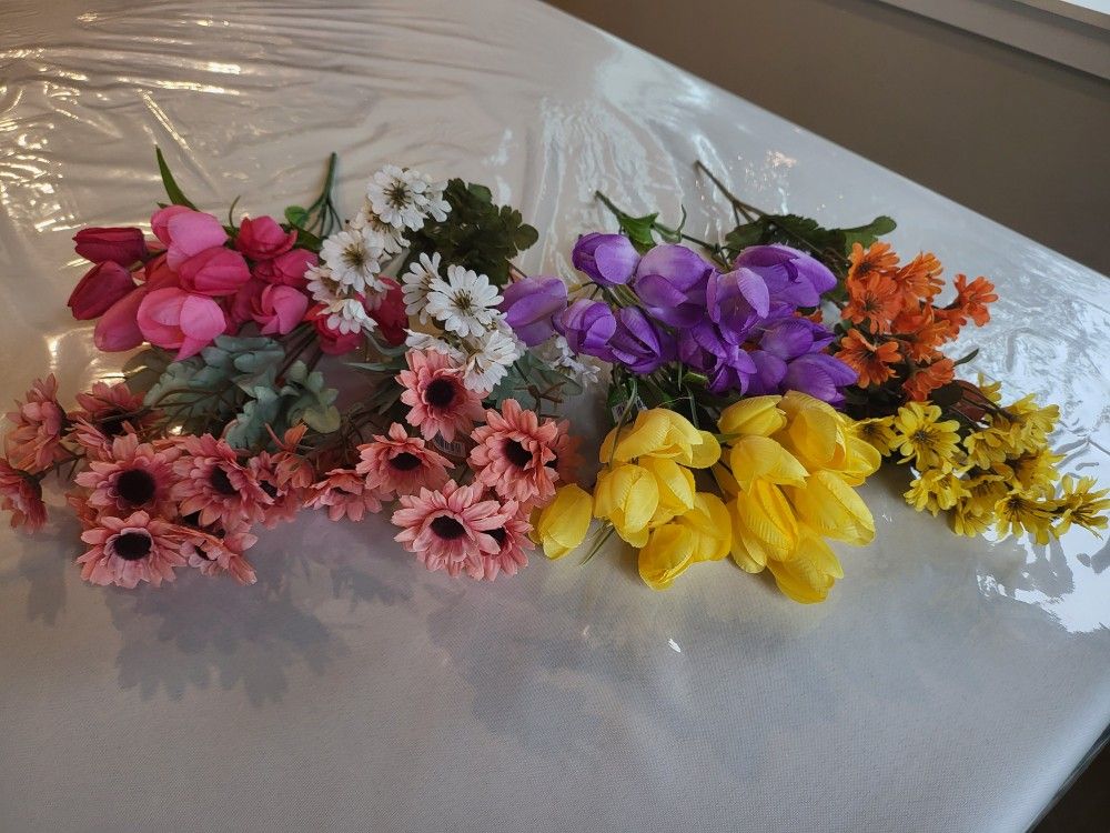 Silk Flowers, New