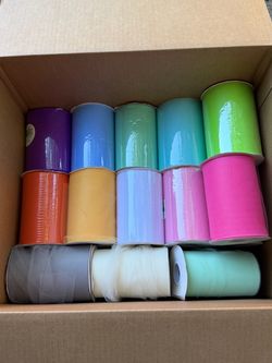 40 plus new rolls of Tulle 6” x 100 yards