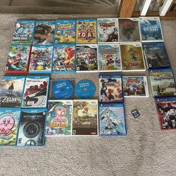 Wii WiiU PS4 DS 3DS games individually priced 