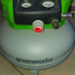 greenworks 12 amp 6 gallon air compressor 150 psi $130