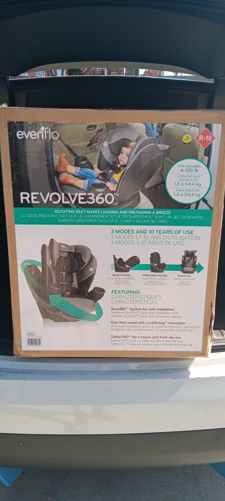 Brand New Evenflo Revolve 360 Car Seat