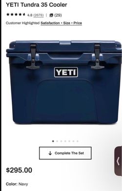 YETI Tundra 35 Cooler – Navy