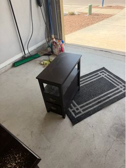Side table with drawers