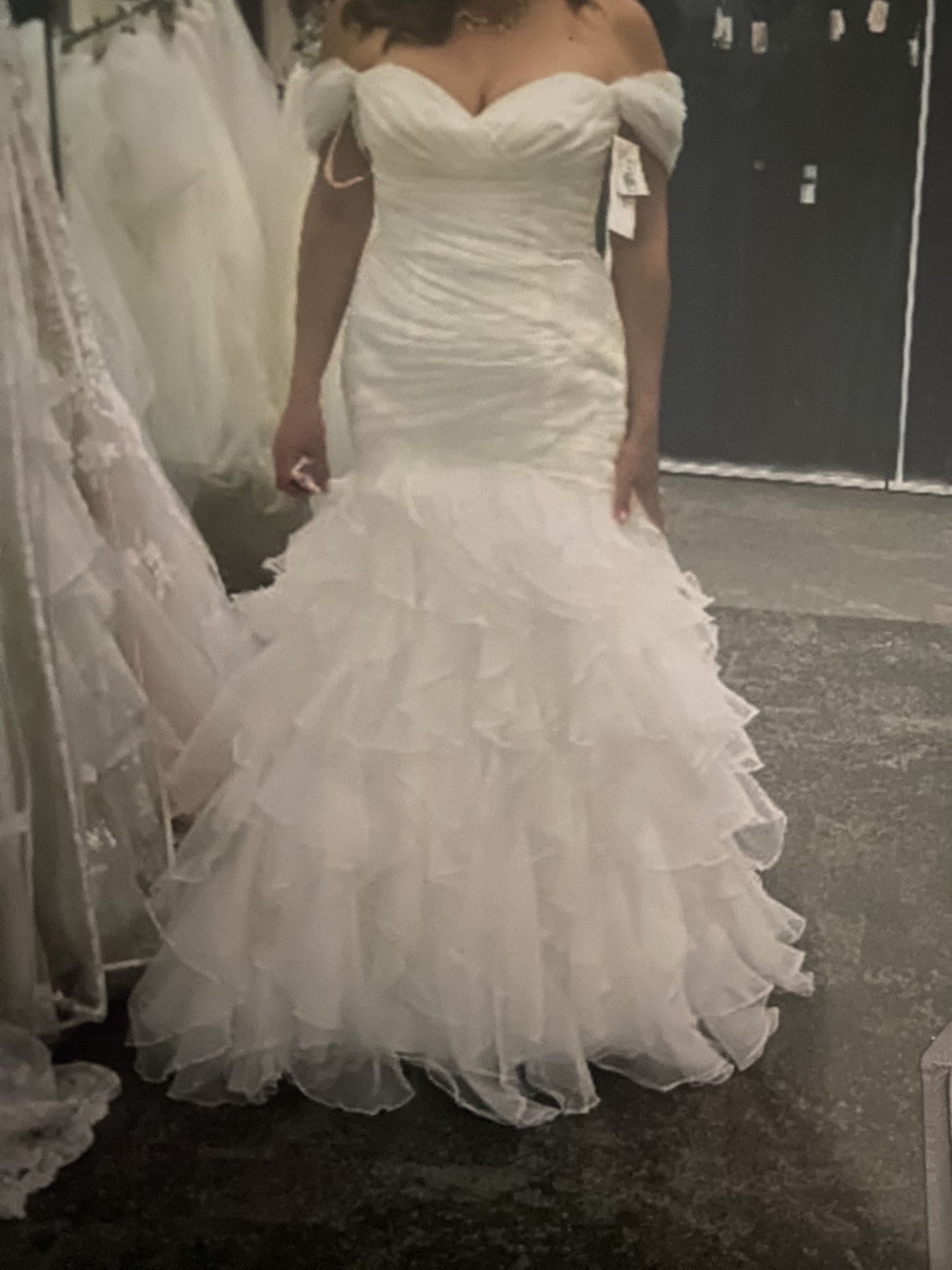 Wedding Dress And veil