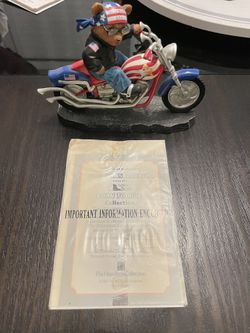 Born to Ride Collection Faithful Fuzzies Hamilton Collection Bear To Be Wild