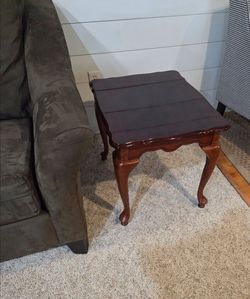 Cherry, finish end table side table