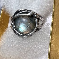 Silver Ring And Pendant 