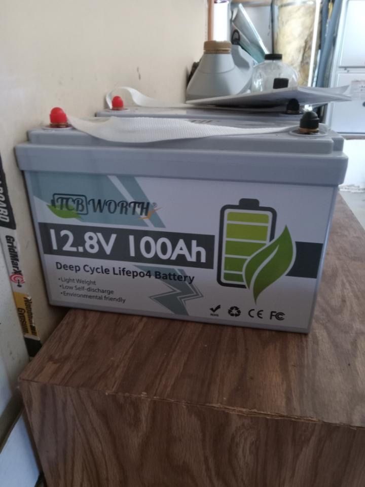 TCBWORTH 12.8V 100Ah battery