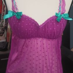 34B Nighty Top Lingerie/Blusa De Linceria 34B 