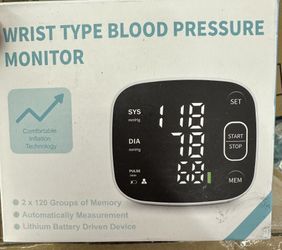 Wrist Blood Pressure 
