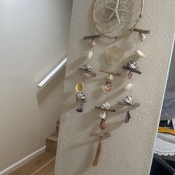Handmade Seashell Dream Catcher 
