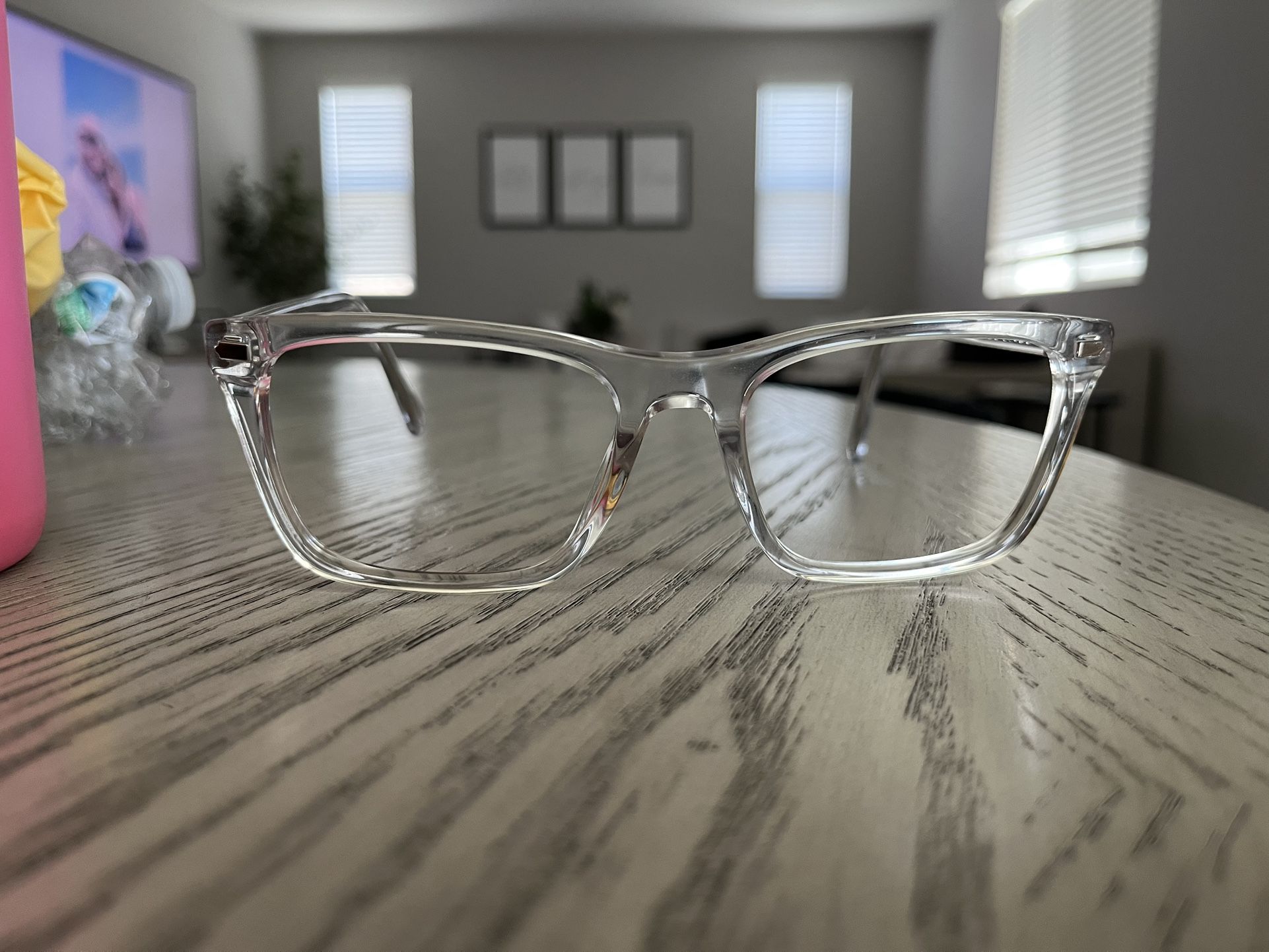 New Authentic Coach Transparent Clear Eyeglass Frames