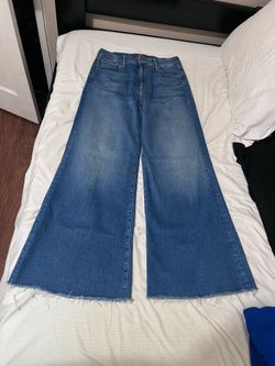 MOTHER blue wash denim jeans size: 28