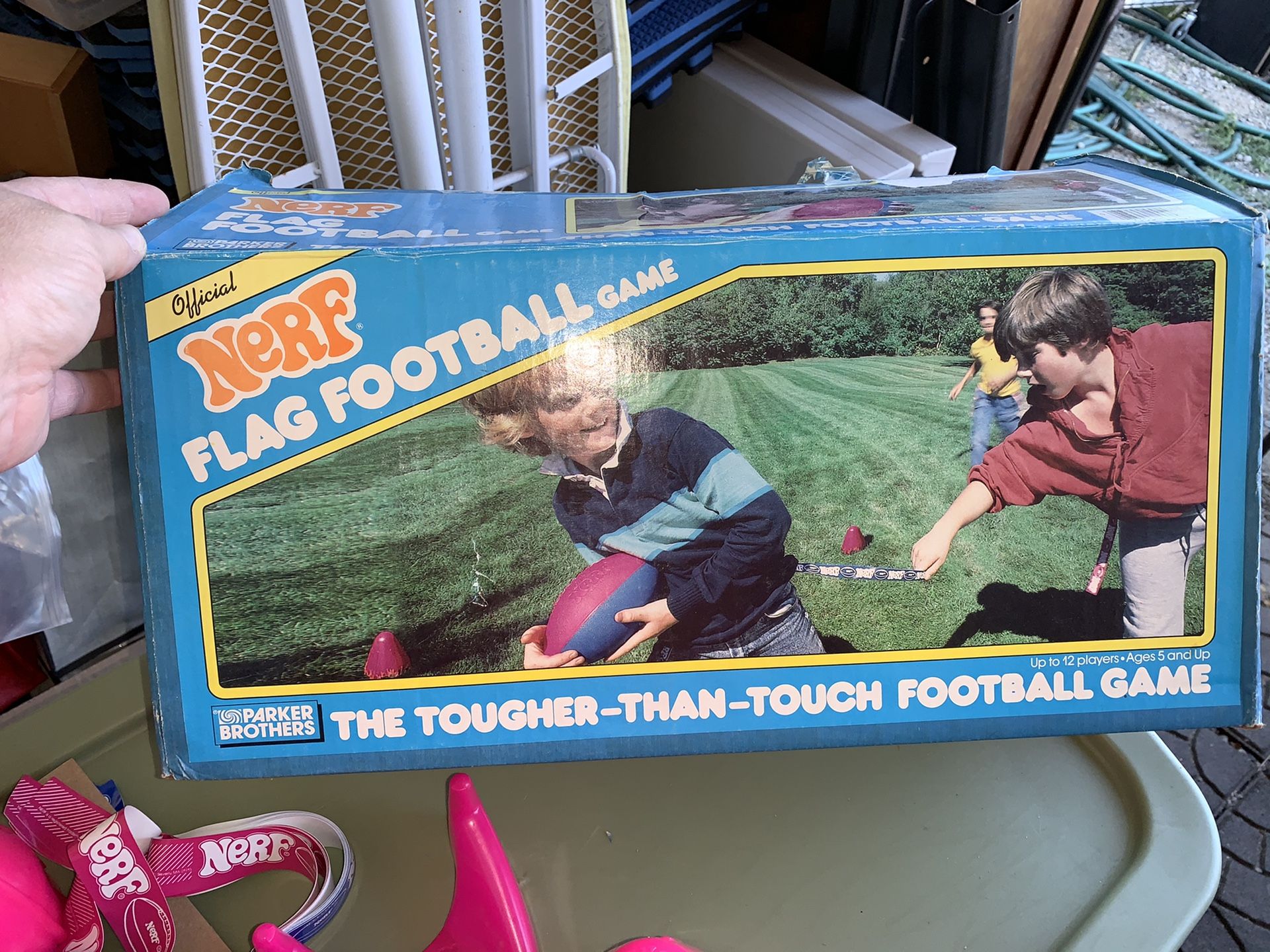 Vintage 1988 NERF flag football