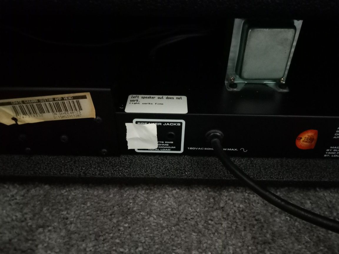 Crate Gx600 Amp Head for Sale in Jurupa Valley, CA OfferUp