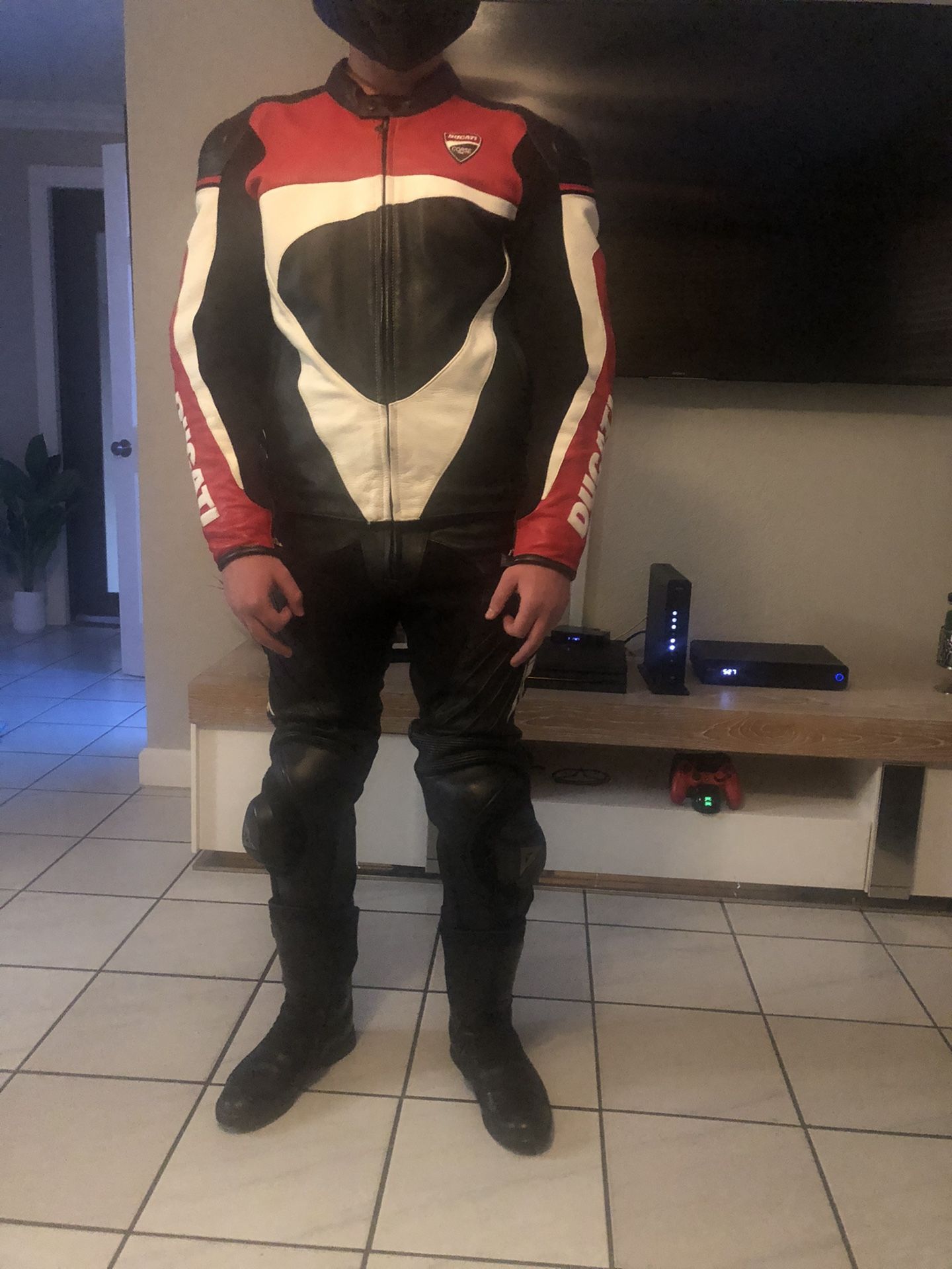Motorcycle jacket/pants and boots