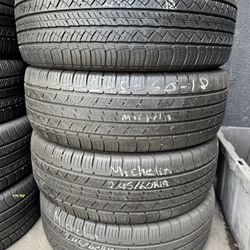 245/60R18 Michelin Set Of Used Tires Great Condition Installed And Balanced 