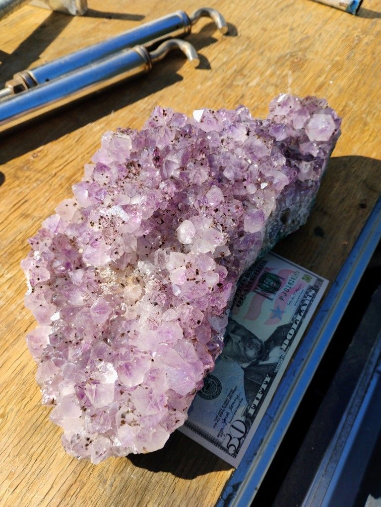Amethyst Crystal Purple Rock Jem