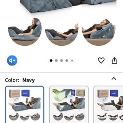 6pc Adjustable Cushion Set – Bed/Lounge