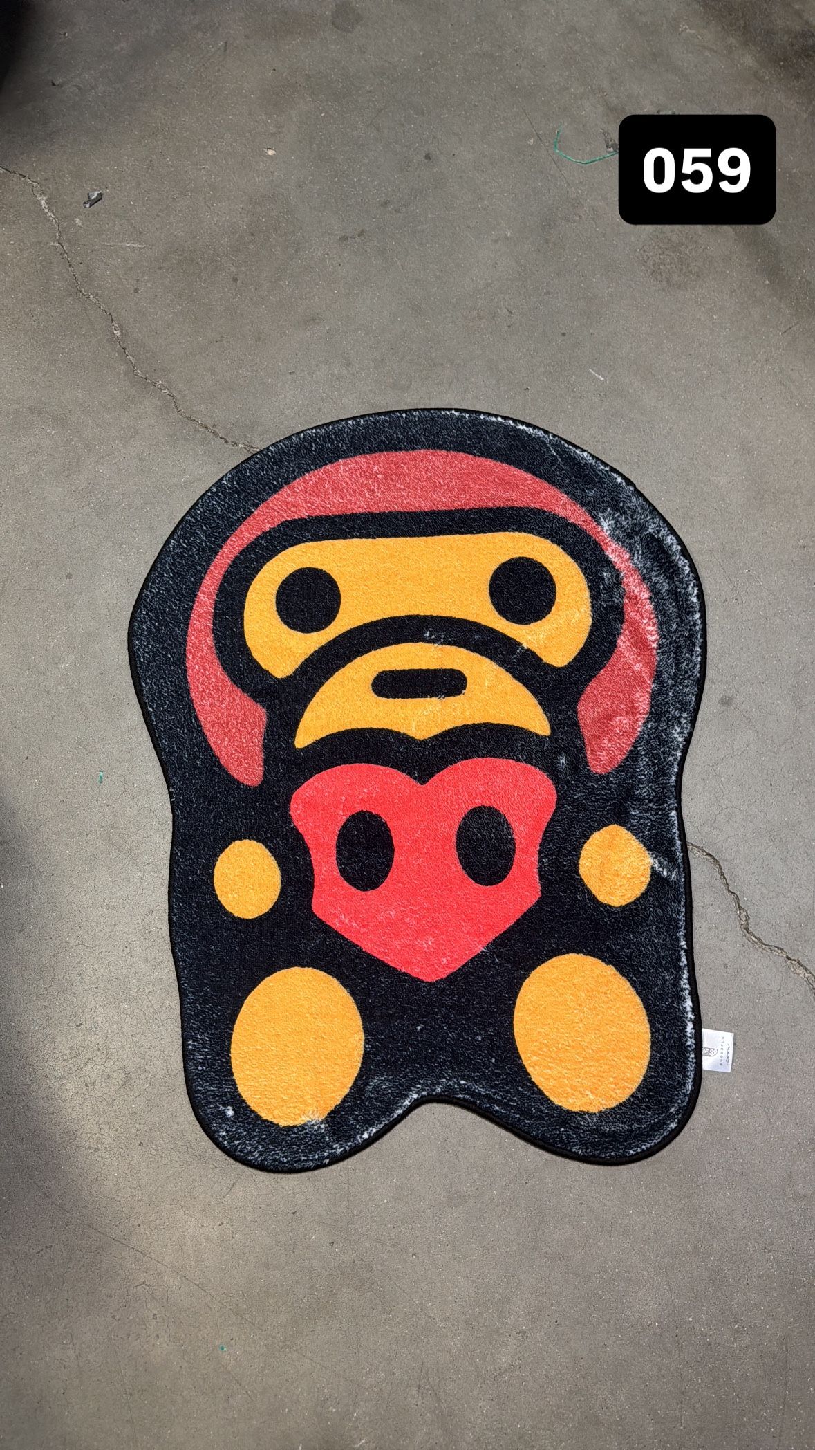 Bape Baby Milo Rug!