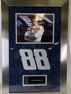 Dale Earnhardt Jr. Signed Framed Photo #88 NASCAR Display with COA