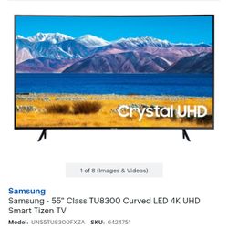 55 Samsung Curved Tv 