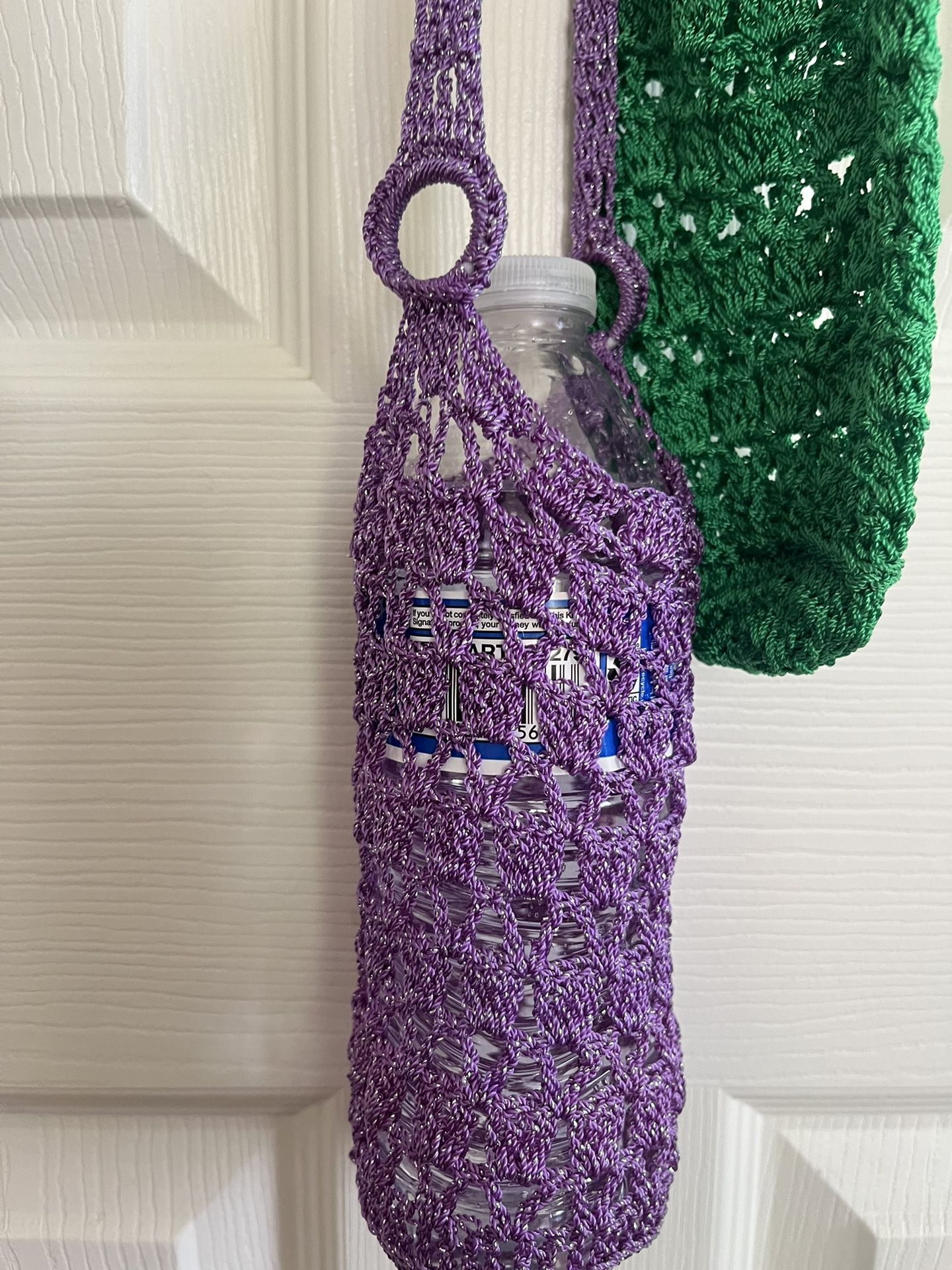 Handmade Water Bottle Holder Shoulder Bag