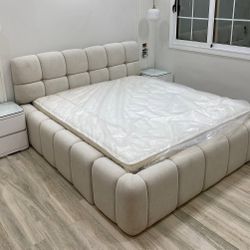 Beautiful Bed Frame With Headboard, Up To 50% OFF 