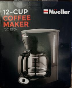 Mueller 12-Cup Drip Coffee Maker Brand new Mpu $25 Walzem area