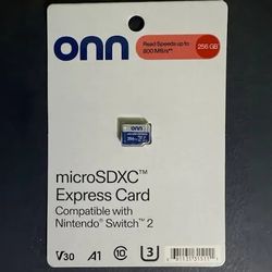 Nintendo Switch 2 micro express sd card