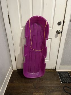 toboggan snow sled  -48”